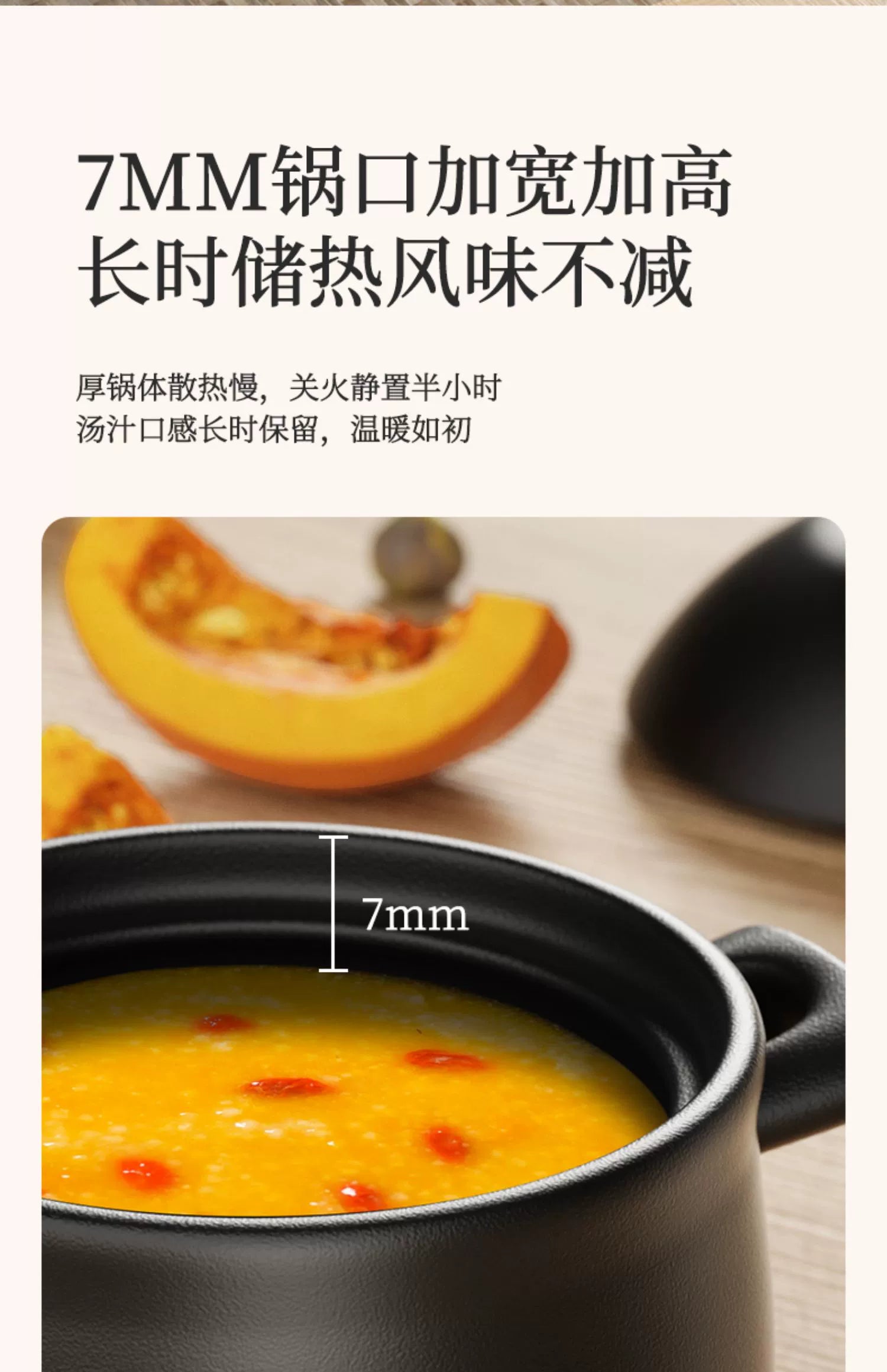 Casserole Stew Pot Ceramic Cookware Soup Cooking Pot Gas Stove High Temperature Resistant cooking Pans For Gas Kitchen Crock Pot