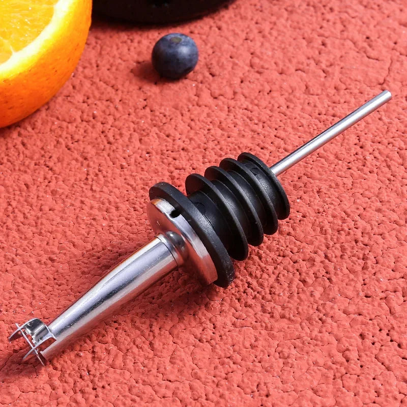 Bottle Nozzle Pourer Oil/mouth with Bottle Stopper Cork Wine Bottle Red Dry Pot Plug Olive Dispenser Kitchen Tools Bar Decor