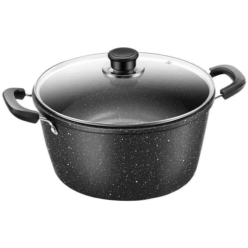 Soup Pot Non-stick  Thick Soup Stew Pot Cook Noodles Hot Milk Porridge  Gas Cooker Universal Induction Pot Instant