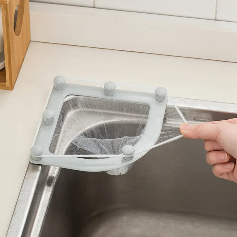 30PCS Suction Cup Sink Filter Screen Sink Organizer Kitchen Storage Bag Drain Rack Disposable Trash Bin Trash Can Garbage Cans
