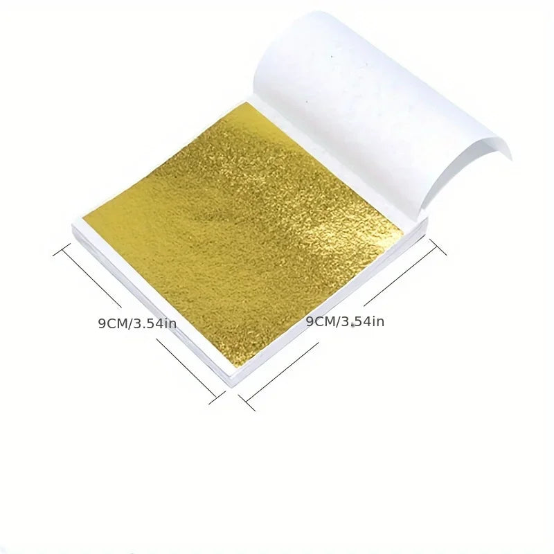 Gold and Silver Artificial Paper Cake Dessert Decoration Crafts 200 PCS