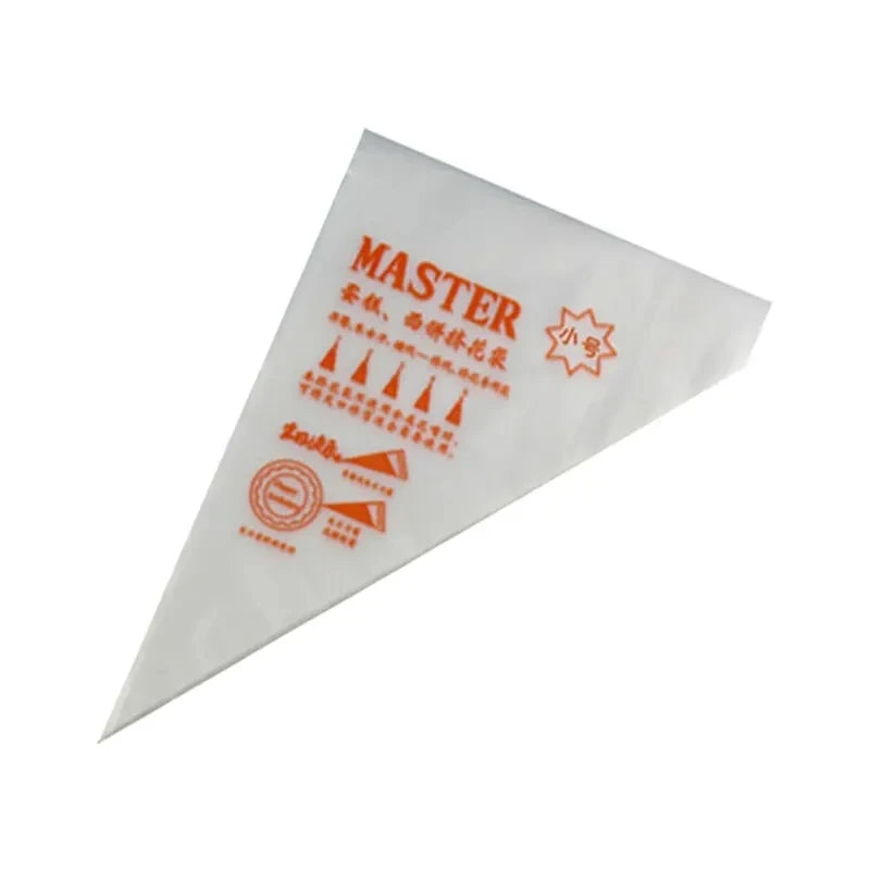 100pcs Disposable Composite Bag, Small Transparent Squeezed Cream Bag, Cake, Dessert, Biscuit Decoration, Kitchen Baking