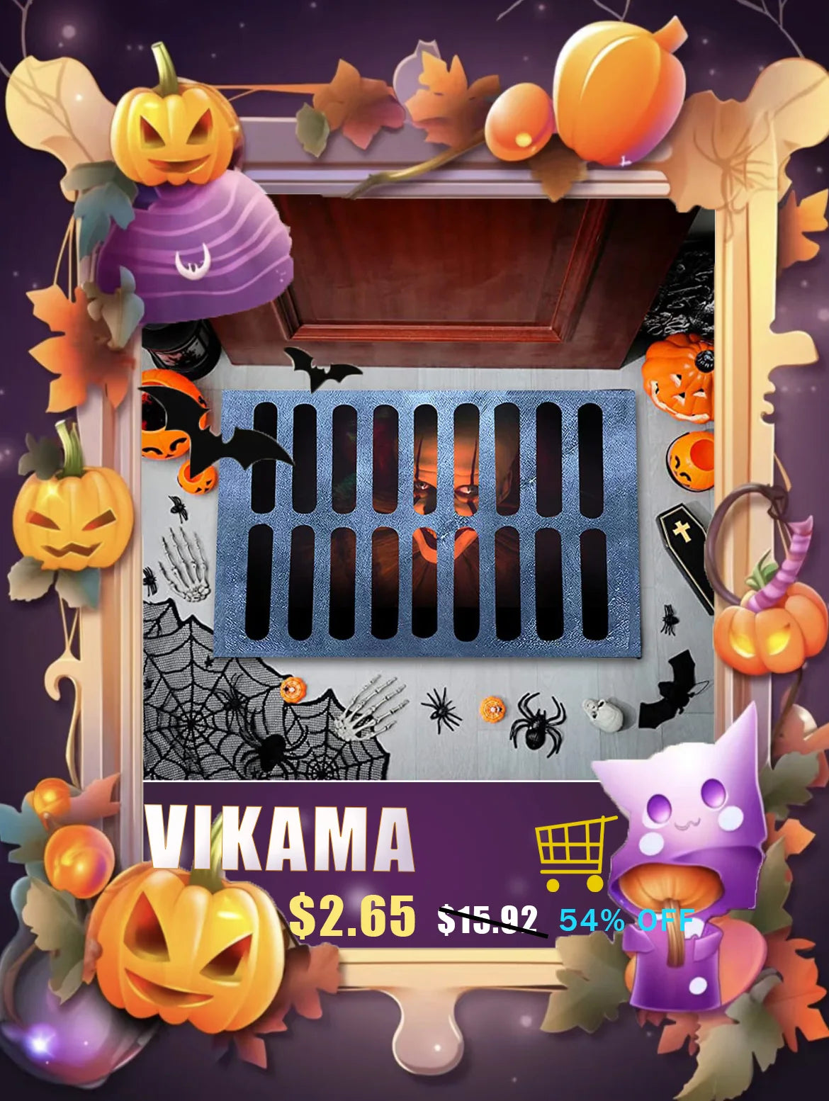 VIKAMA Kitchen tableware diatomaceous earth impermeable drainage mat heat insulation non-slip bathroom doormat home decoration