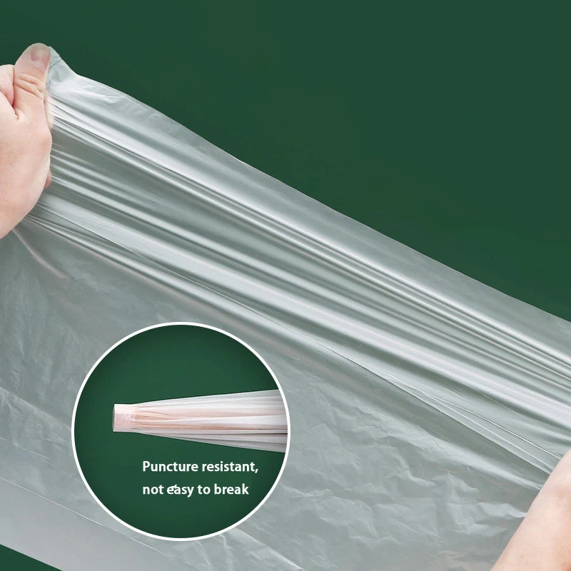 Nymph Large Drawstring Closing Garbage Bags Household Portable Disposable Garbage Storage Supplies Kitchen Thickening Trash Bags