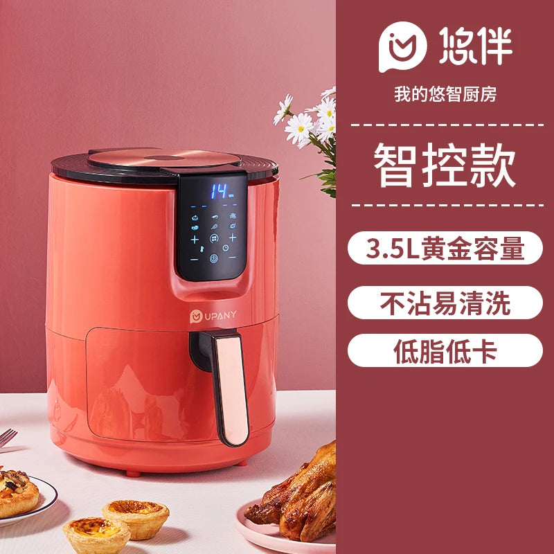 Europe Air Fryer Digital Electric Kit Oven Cooking Touchscreen Small Air Fryer Kitchen Thermomet Deep Fritadeira Cookware Parts