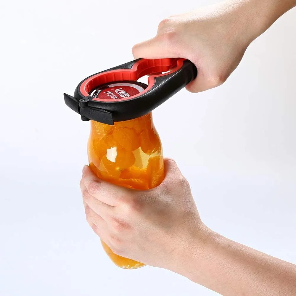 1pc Jar Opener Can Opener For Weak Hands, Easy To Use For Elderly And Arthritis Sufferers, Kitchen Gadgets