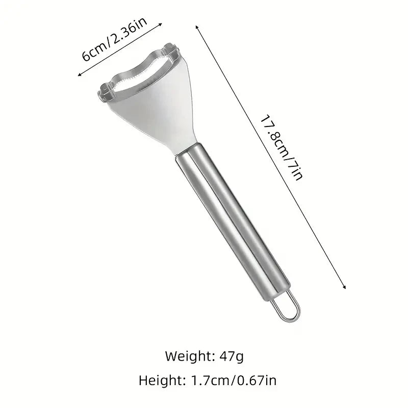 Stainless Steel Corn Planer Ergonomic Handle Corn Peeler Peel, Separate & Enjoy Fresh Corn with Minimal Effort