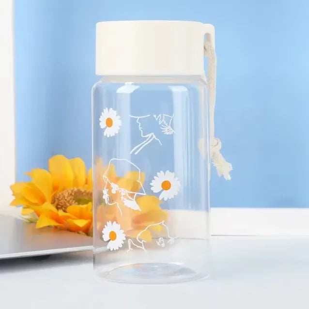2L Portable Water Bottle Large Capacity Plastic Straw Water Cup Drink Bottle With Time Marker For Outdoor Sports Fitness