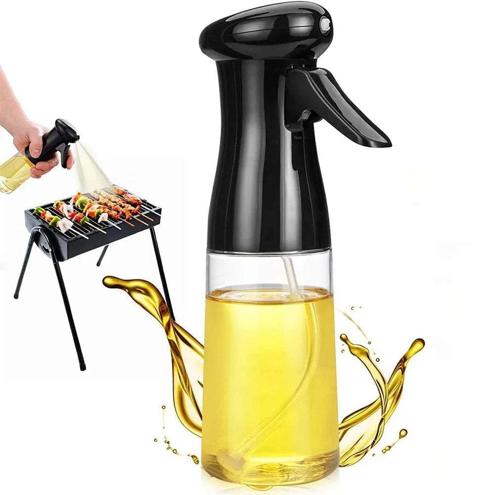 500/300/200ml pray Oil Sprayer for Kitchen Oils Spray Dispenser Bottle for Olive Oil Air Fryer BBQ Salad Baking Grilling Cooking