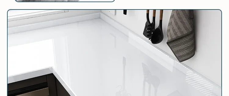 40cm Marble Kitchen Oil-Proof Film Stove Waterproof Moisture-Proof Self-Adhesive Wall Stickers Contact Paper For Decorative Film