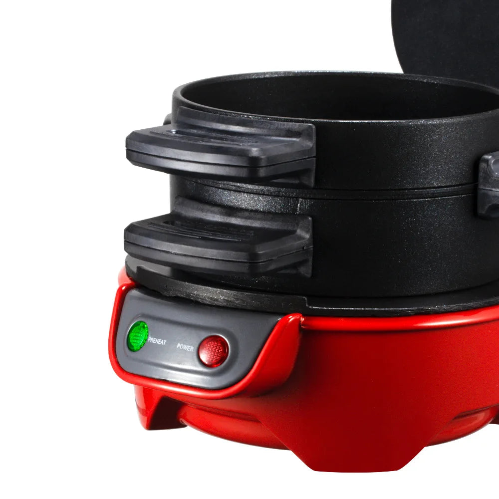Household Burger Sandwich Maker 600W Multifunctional Breakfast Waffle Machine Toaster Bread Baking Machine with Egg Cooker Pan