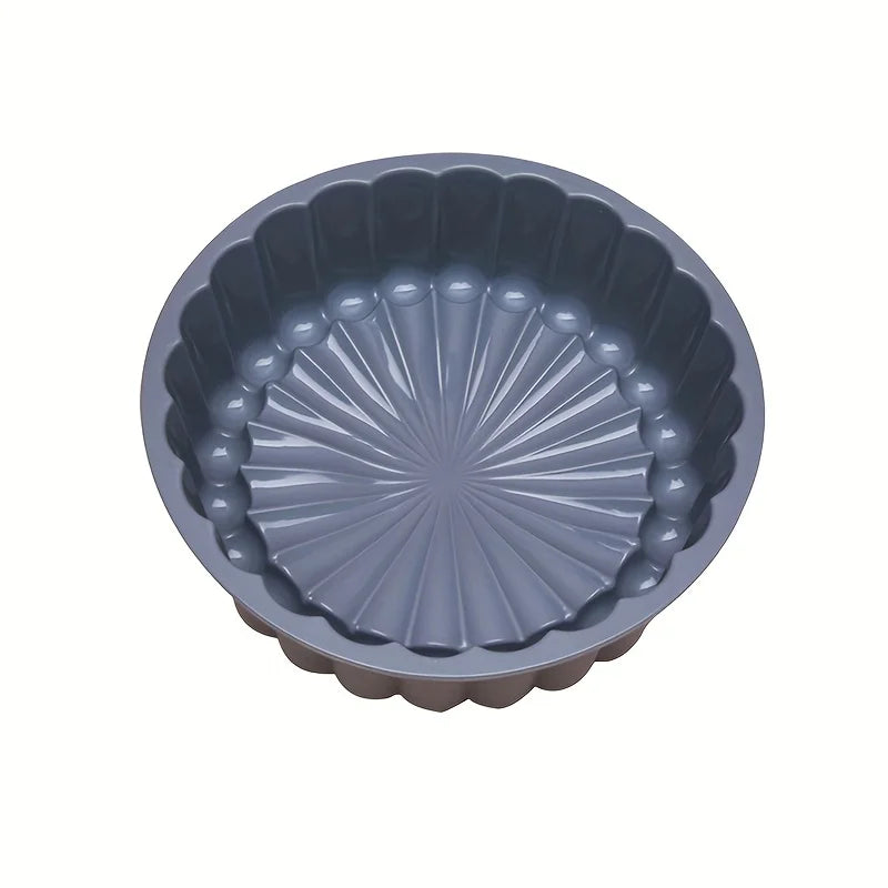 Round Silicone Charlotte Cake Pan Strawberry Shortcake Baking Pan Cakes Pan Sponge Flan Mold For Kitchen Bakingt Tools