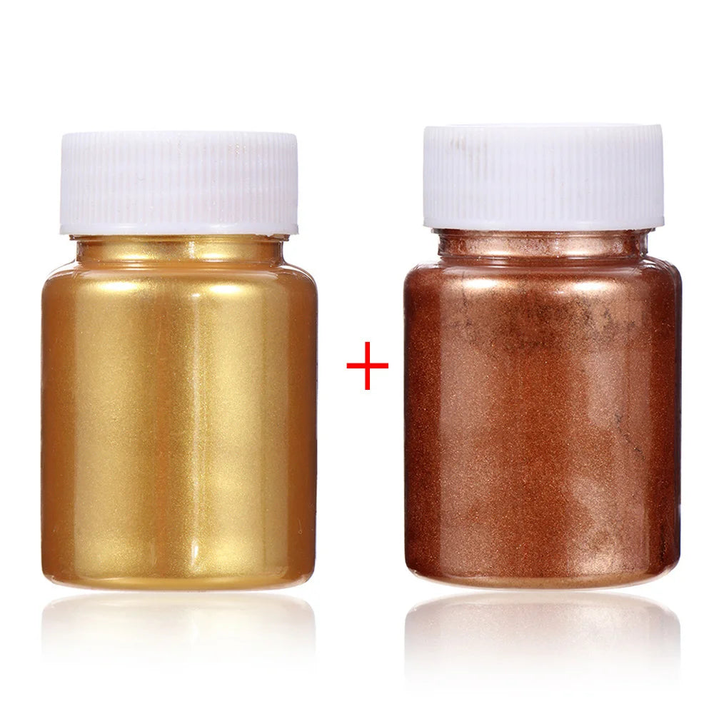15g/Bottle Gold And Silver Dye Glitter Powder Mousse Cake Macaron Chocolate Baking Colorful Cakes Decorations And Tools