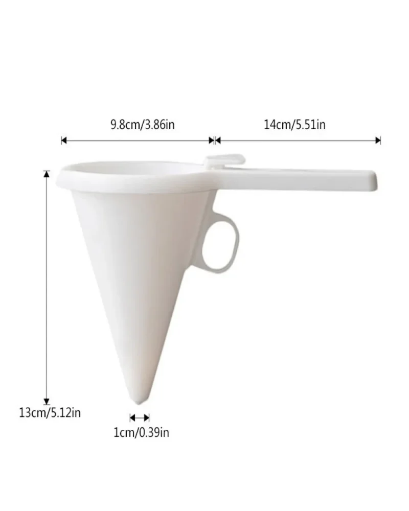Adjustable Hand-held Baking Funnel Tools Cream Batter Chocolate Liquid Dispenser Pastry Mold Cookie Cupcake Pancake Baking Tool