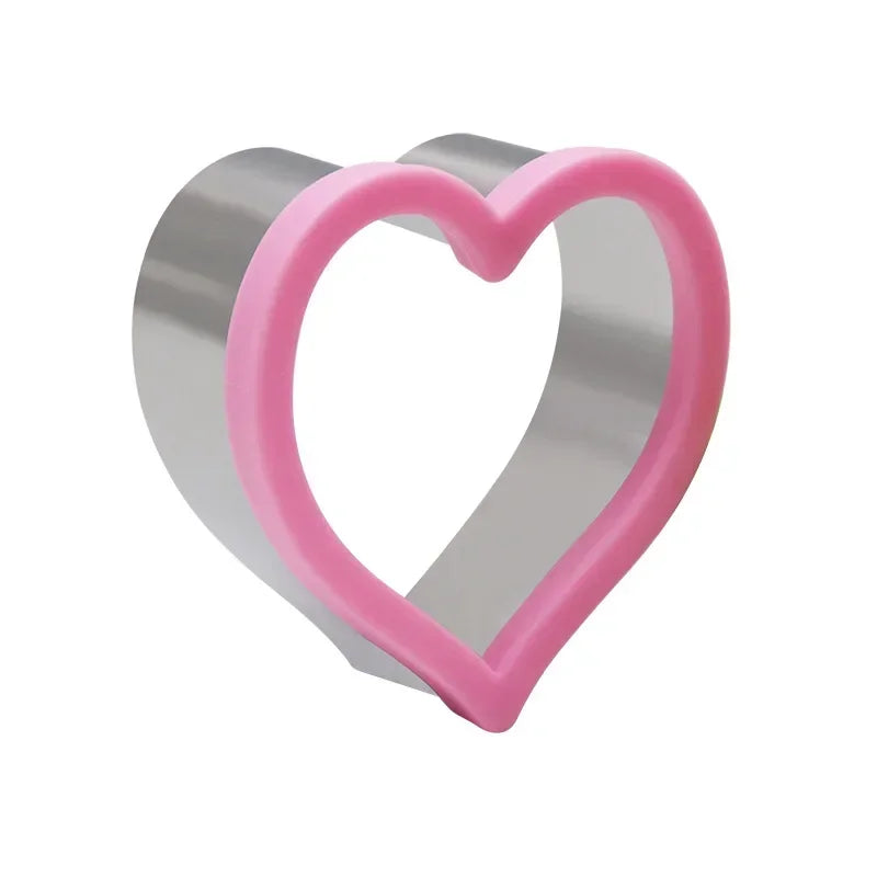 Hot Animal Dinosaur Star Heart Shape Stainless Steel Bread Mould Metal Cookie Cutters Mold Baking Sandwich Cutter Set for Kids