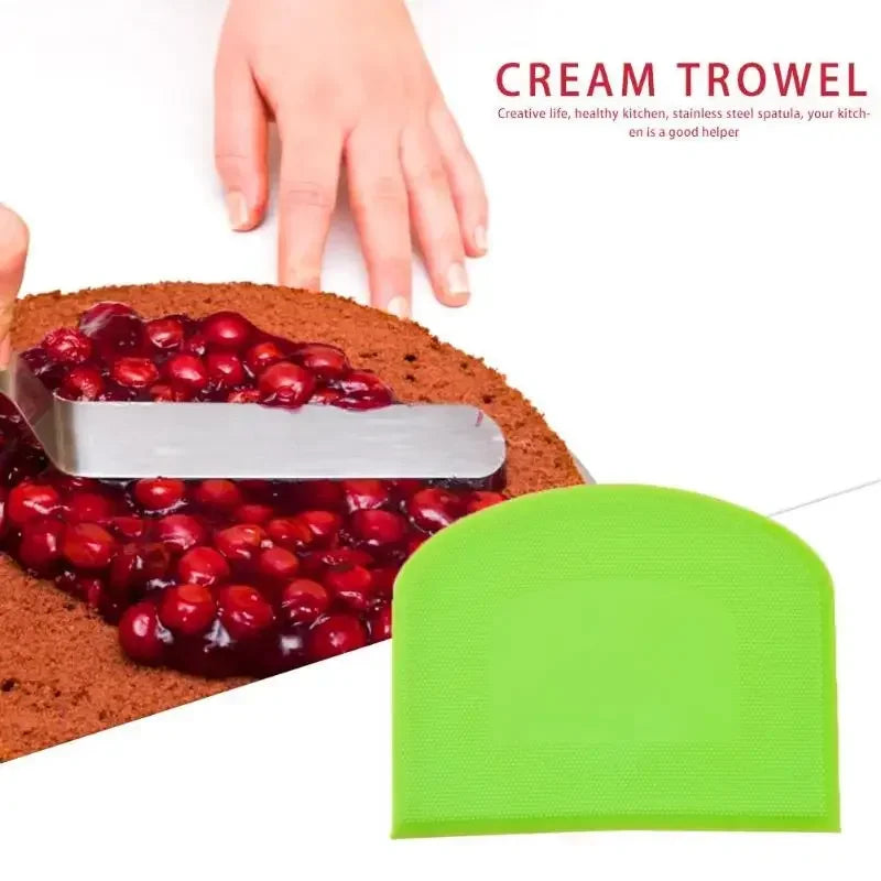 Plastic Dough Weight Cutter Cookie Fondant Bread Pizza Tools Spatula For Cake Butter Scraper Pastry And Bakery Kitchen Utensils