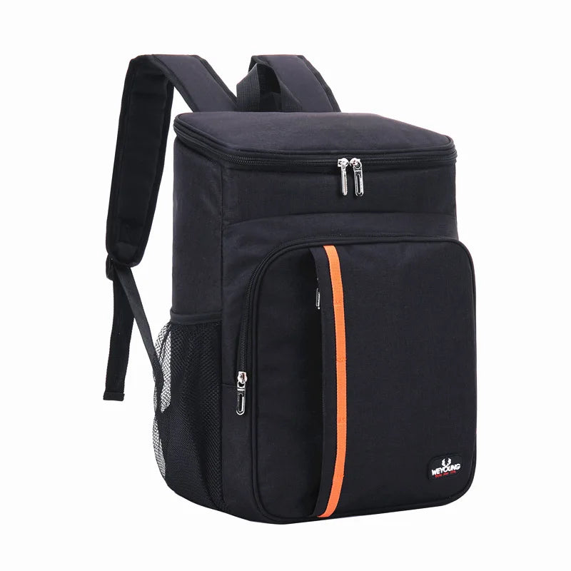 18L Portable Thermal Lunch Bag Food Box Durable Waterproof Cooler Ice Insulated Case BBQ Camping Oxford Dinner Backpacks Icebox