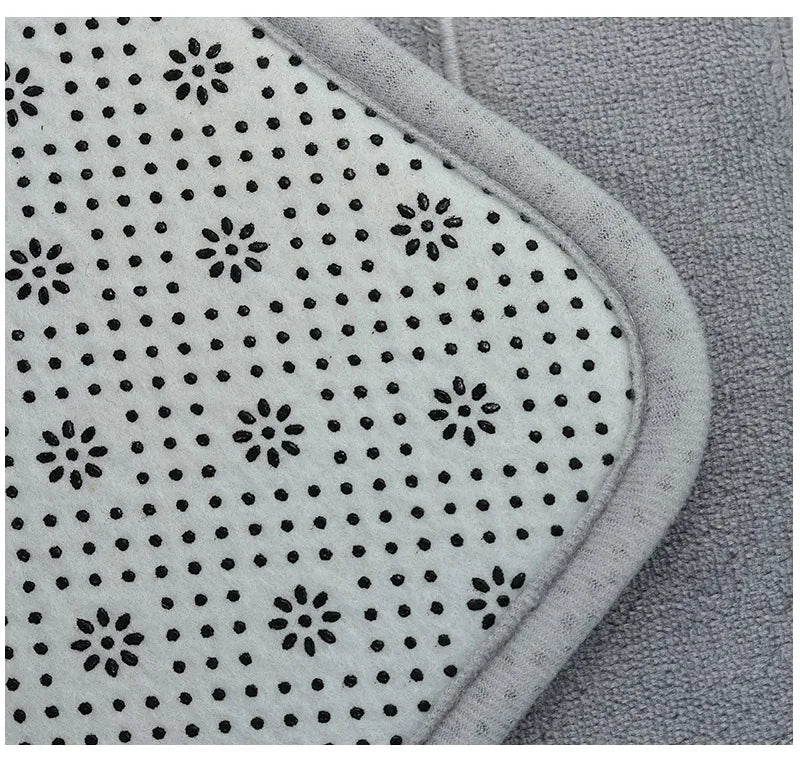 Floor Mat,bathroom Absorbent Non Slip Mat,bathroom Door Mat,bedroom Carpet,bathroom Decoration,kitchen Area Carpet,laundry Room