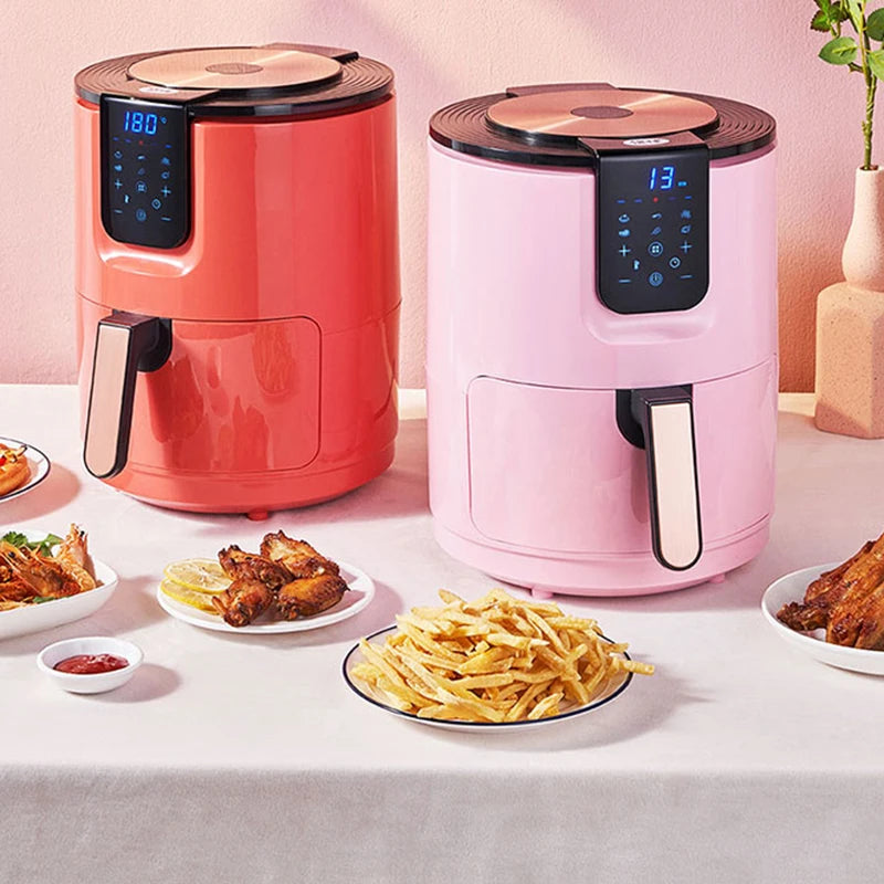 Europe Air Fryer Digital Electric Kit Oven Cooking Touchscreen Small Air Fryer Kitchen Thermomet Deep Fritadeira Cookware Parts