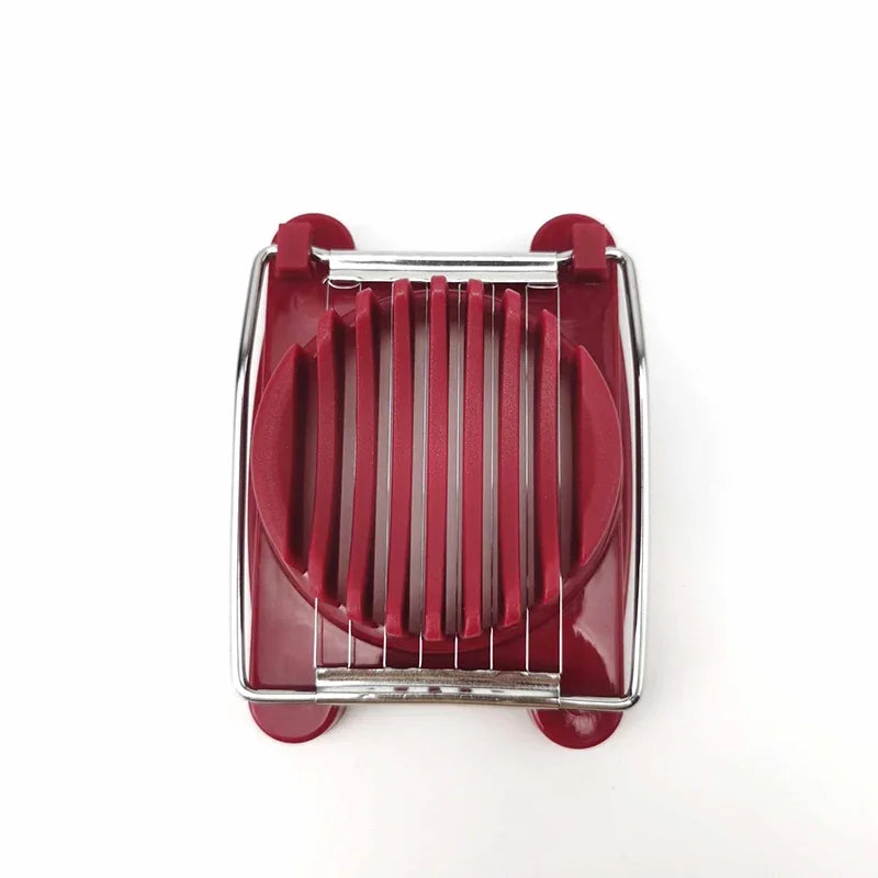 Kitchen Accessories Egg Slicer Chopper Stainless Steel Fruit Salad Cutter Egg Tools Manual Food Processors Kitchen Gadget ALI426