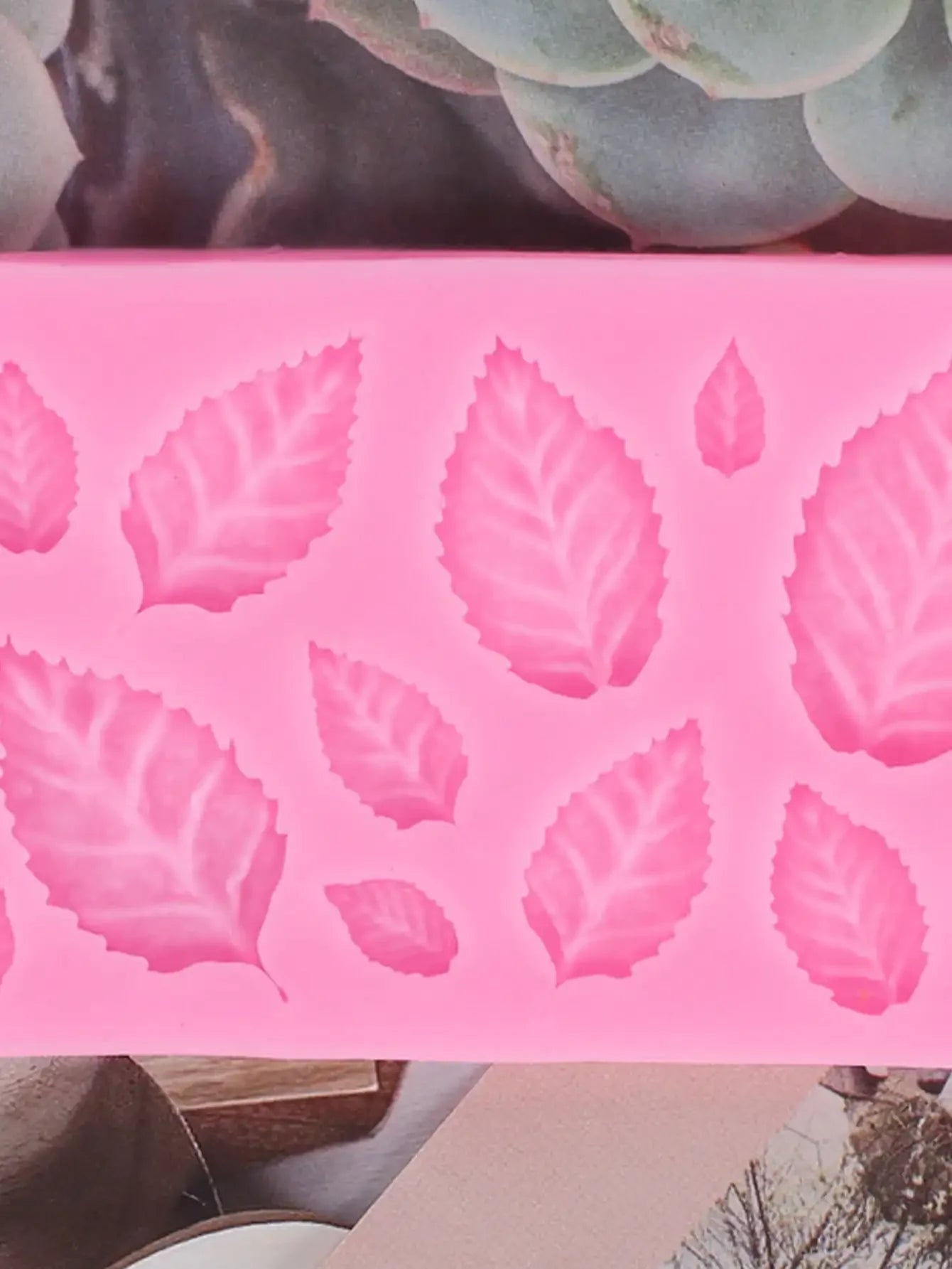 DIY Cake Baking Decoration Leaf Silicone Mold Fondant Cake Kitchen Baking Tools Chocolate Mold Plant Leaf Silicone Mold