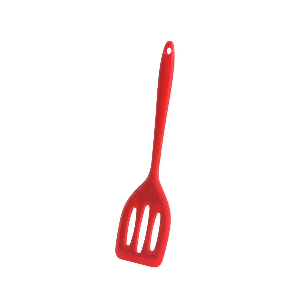 Small Silicone Dpatula Heat-resistant and Non Stick Pan Frying Spatula Flat Bottom Pan Spatula Kitchen Tool