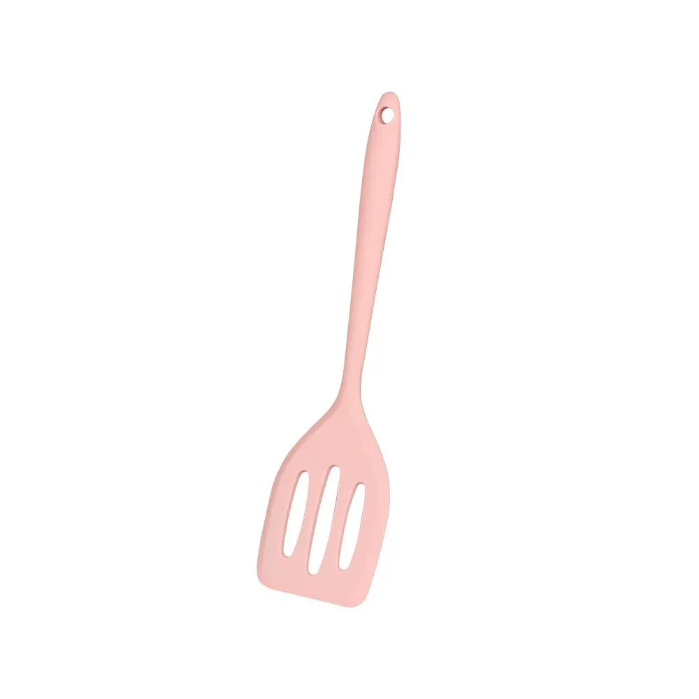 Small Silicone Dpatula Heat-resistant and Non Stick Pan Frying Spatula Flat Bottom Pan Spatula Kitchen Tool