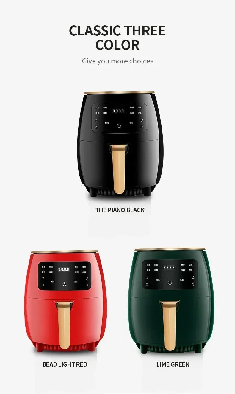 US standard 110V touch air fryer Japanese national smart electric oven multi-function all-in-one large capacity