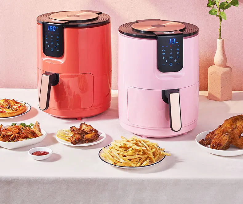 Europe Air Fryer Digital Electric Kit Oven Cooking Touchscreen Small Air Fryer Kitchen Thermomet Deep Fritadeira Cookware Parts