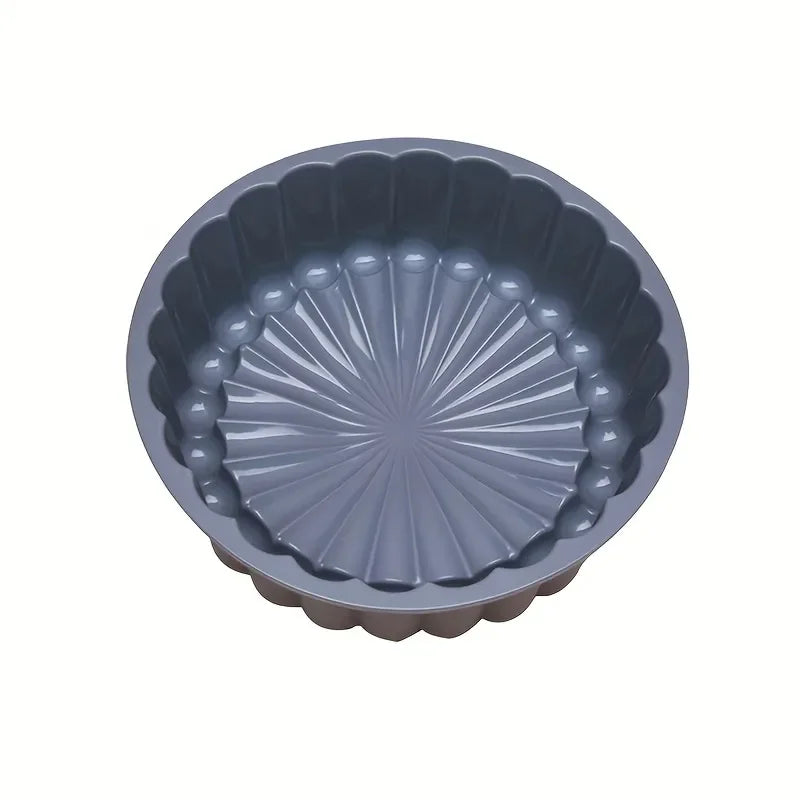 Round Silicone Charlotte Cake Pan Strawberry Shortcake Baking Pan Cakes Pan Sponge Flan Mold For Kitchen Bakingt Tools