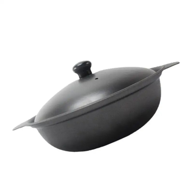 Casserole Spaghetti Noodle Containers Household Small Iron Pot Stove Cast Braised Chicken Rice Heat-resistant