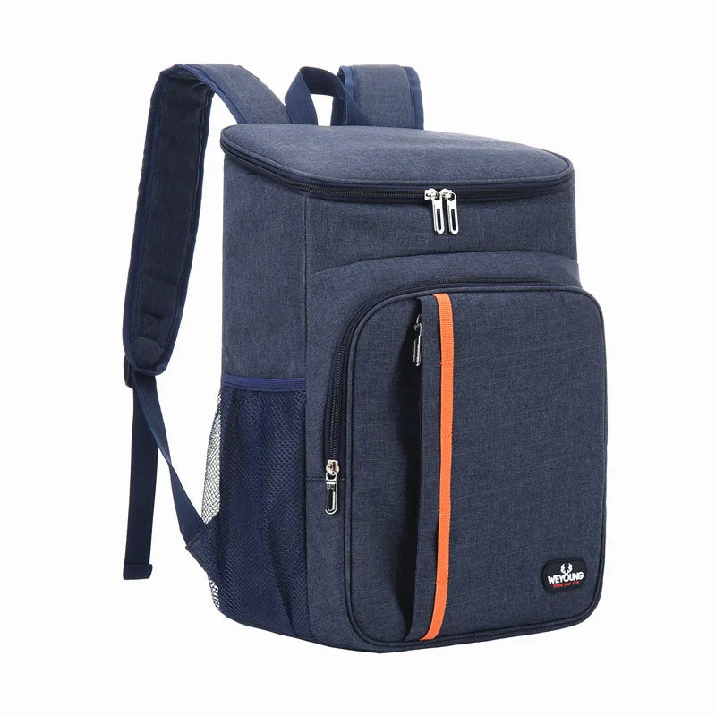 18L Portable Thermal Lunch Bag Food Box Durable Waterproof Cooler Ice Insulated Case BBQ Camping Oxford Dinner Backpacks Icebox