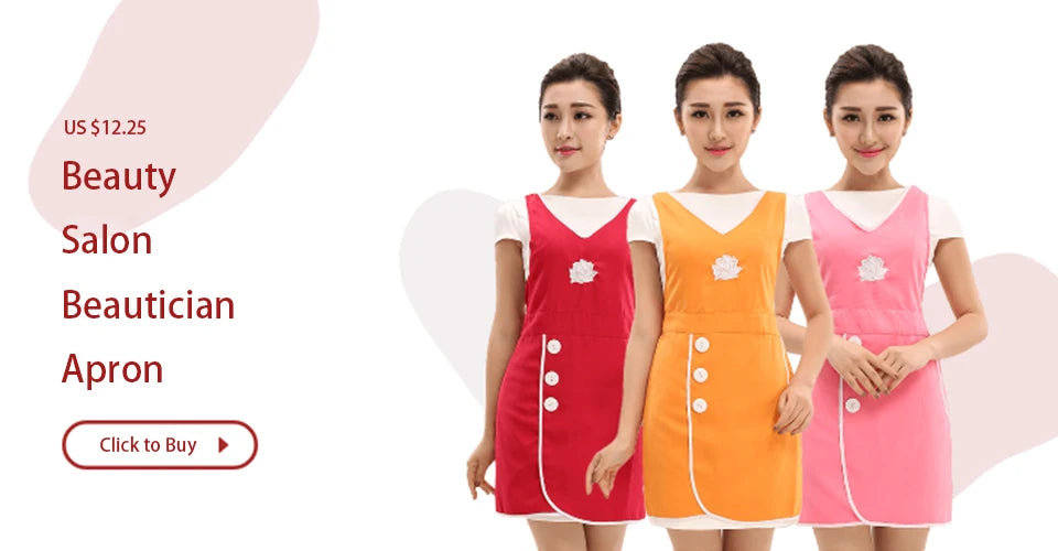 Unisex Cooking Apron Hotel Cafe Milk Tea Shop Work Apron Chef Waiter Barbecue Hairdresser Pocket Apron Kitchen Supplies