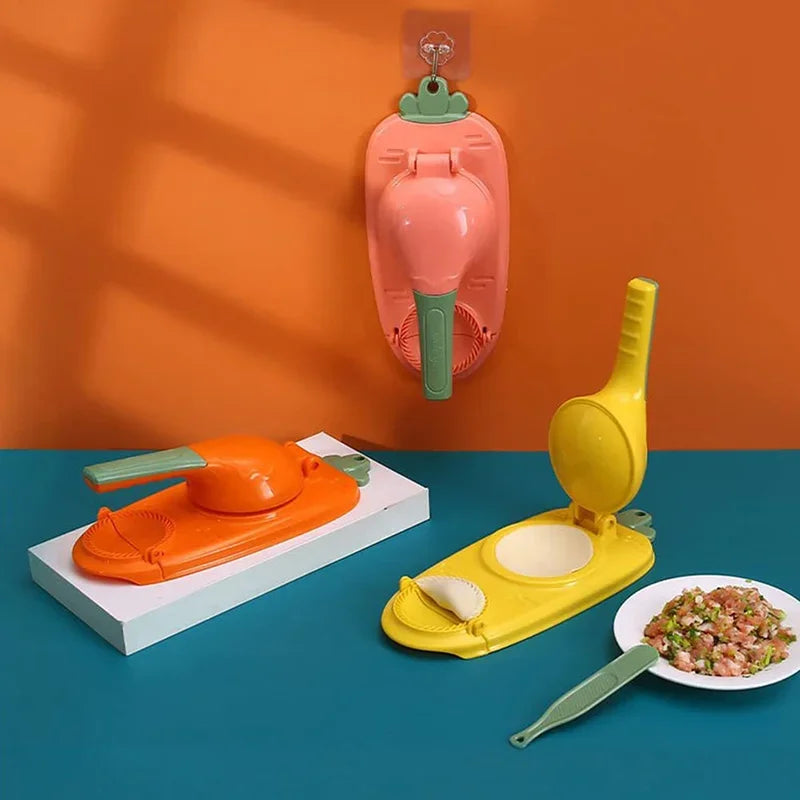 Dumpling Press Skin Maker Dumpling Maker 2 in 1 Kitchen Jiaozi Mould Household Manual baking accessories kitchen tools