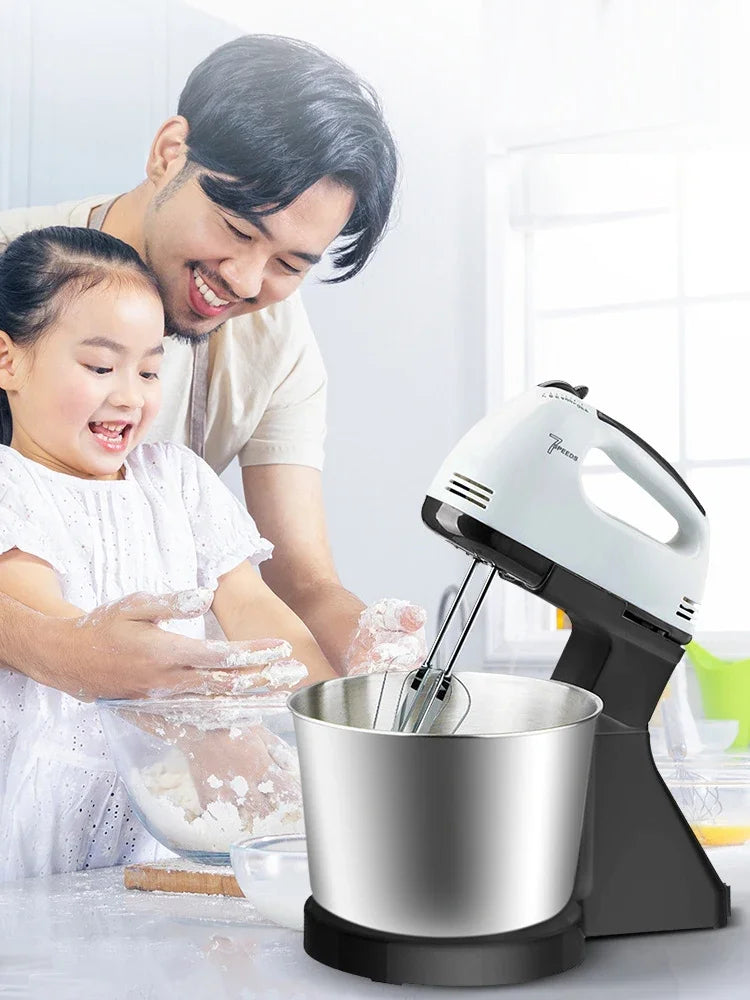 Kitchen Stand Food Mixers Kitchen Electric Food Blender Desktop Egg Whisk Cream Cake Dough Kneader Milk Frother Food Processor