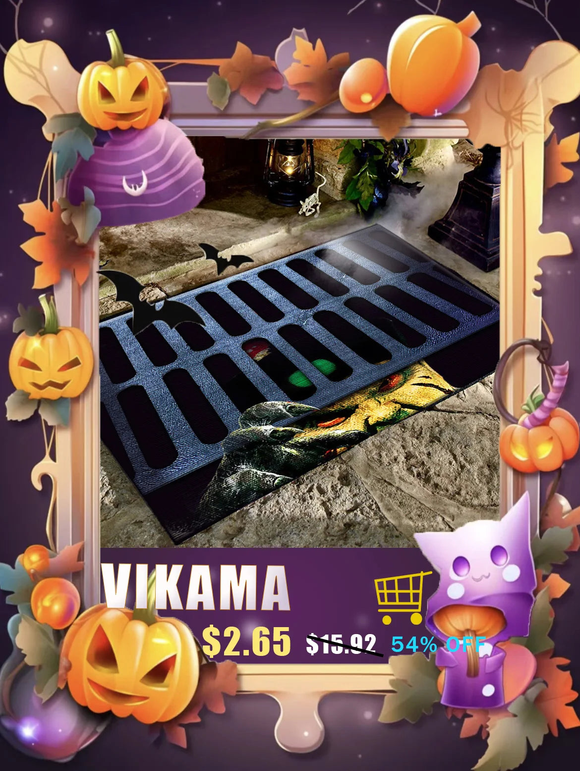 VIKAMA Kitchen tableware diatomaceous earth impermeable drainage mat heat insulation non-slip bathroom doormat home decoration