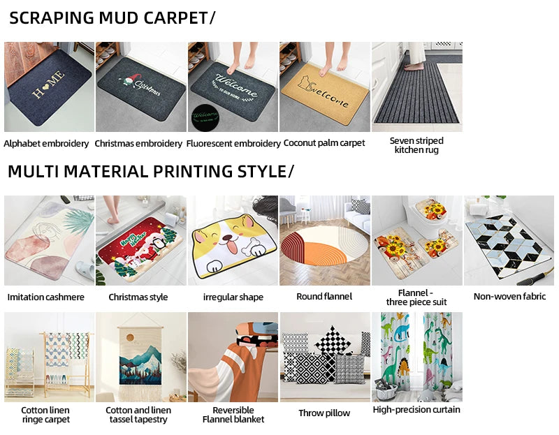 Floor Mat,bathroom Absorbent Non Slip Mat,bathroom Door Mat,bedroom Carpet,bathroom Decoration,kitchen Area Carpet,laundry Room