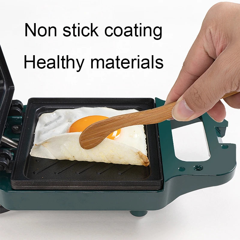 DMWD Bread Sandwich Maker Mini Light Food Waffle Muffin Breakfast Machine Egg Omelette Pan Pressure Toaster Grill Panini Oven