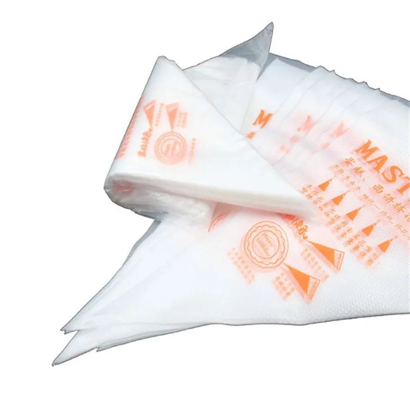 10Pcs Disposable Pastry Piping Bags Cake Decoration Kitchen Icing Nozzle Food  Cup  Baking Tools For