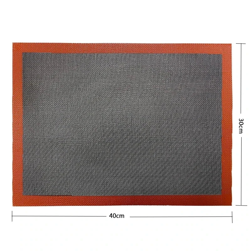 Food Grade Silicone Grill, Baking Tray, Breathable Cake, Non Slip Silicone Dough, Rolling Pastry Mat, Baking Kitchen Tools