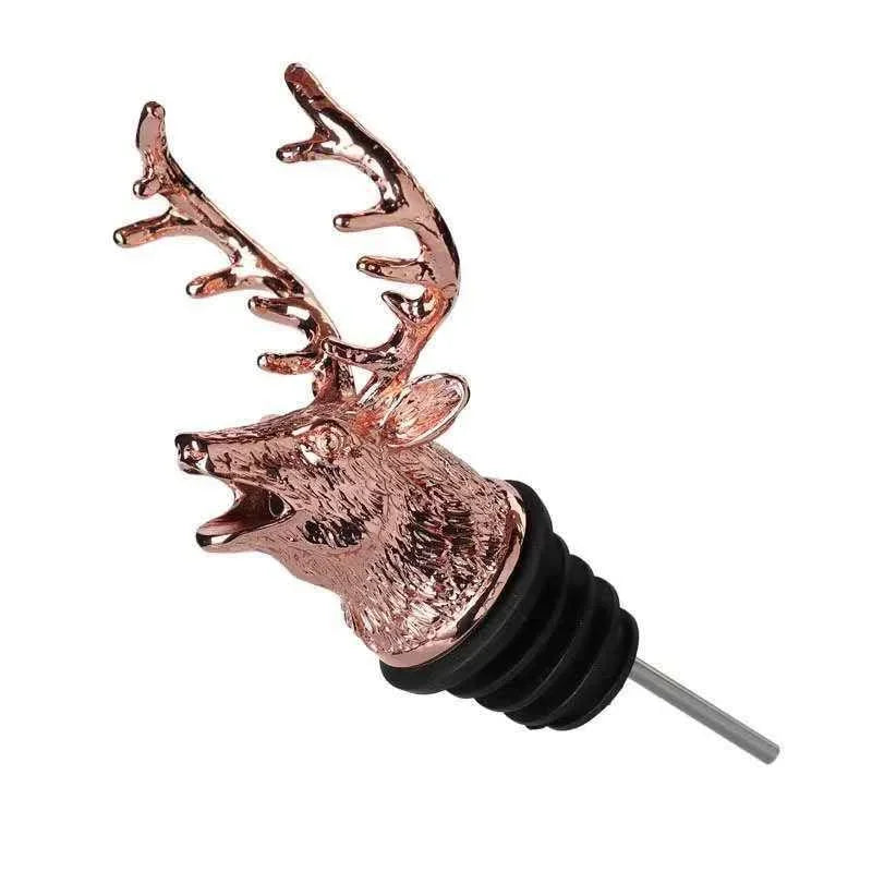 Bottle Nozzle Pourer Oil/mouth with Bottle Stopper Cork Wine Bottle Red Dry Pot Plug Olive Dispenser Kitchen Tools Bar Decor