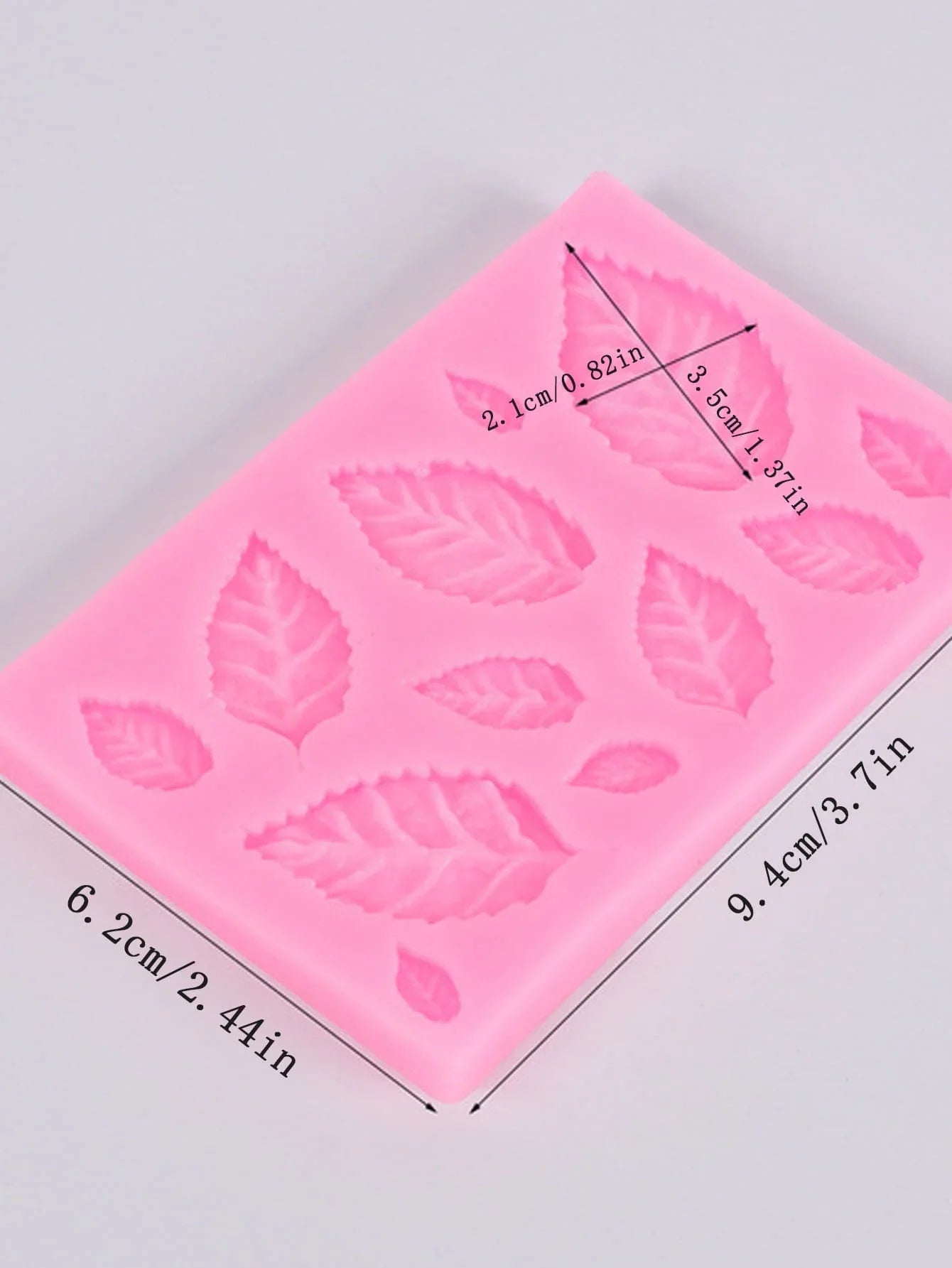 DIY Cake Baking Decoration Leaf Silicone Mold Fondant Cake Kitchen Baking Tools Chocolate Mold Plant Leaf Silicone Mold