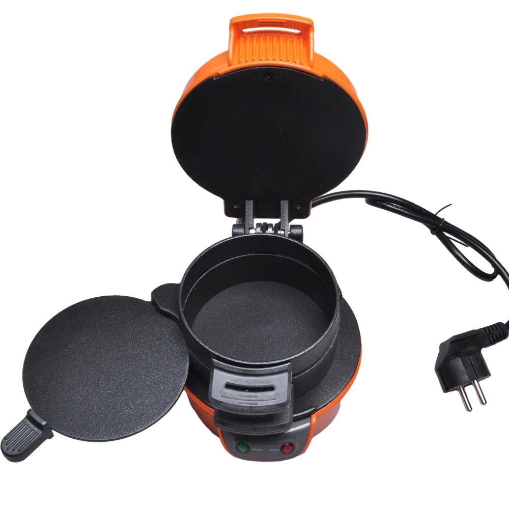 Electric Burger Sandwich Maker 600W Bread Grill Baking Toaster Bread Machine for Breakfast Home Kitchen Pancake Pan 220V EU 토스트기
