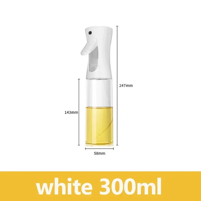 200ml 300ml 500ml Oil Spray Bottle Kitchen Cooking Olive Oil Dispenser Camping BBQ Baking Vinegar Soy Sauce Sprayer Containers