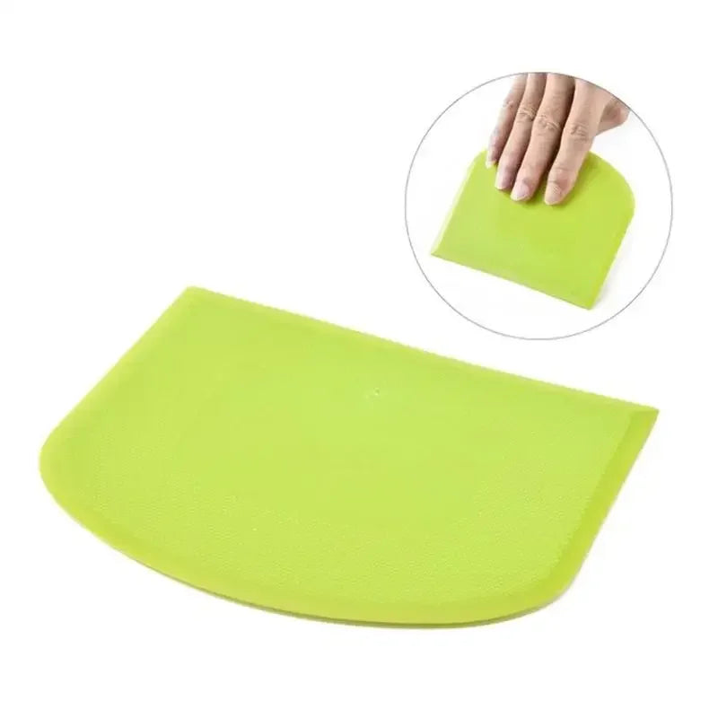 Plastic Dough Weight Cutter Cookie Fondant Bread Pizza Tools Spatula For Cake Butter Scraper Pastry And Bakery Kitchen Utensils