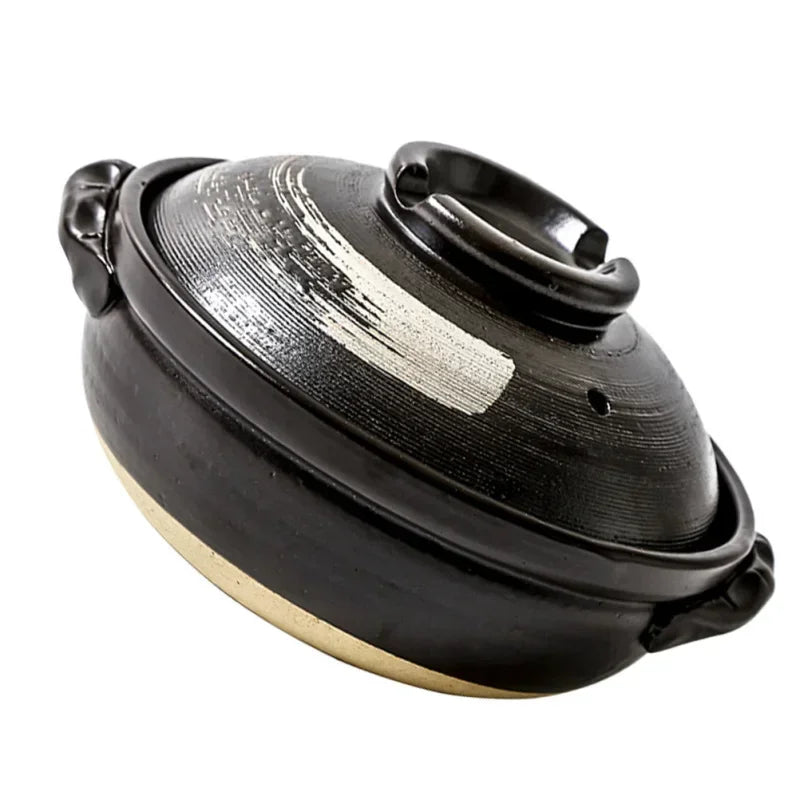 Pot Ceramic Clay Cooking Casserole Japanese Stew Soup Lid Earthenware Hot Pots Korean Stockpot Dish Pan Cookware Stock Chinese