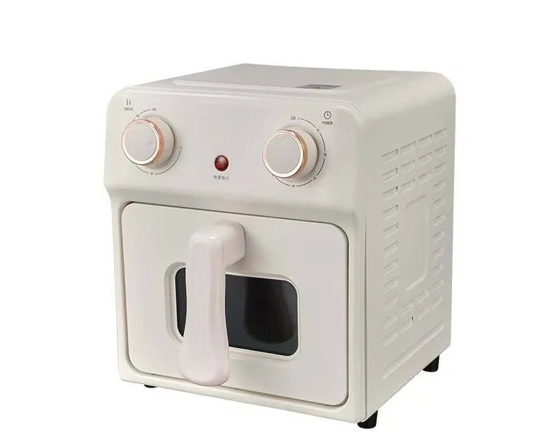 Large Capacity Stainless Steel Air Fryer 110v220v Multifunctional Intelligent 8L Visual Air Fryer