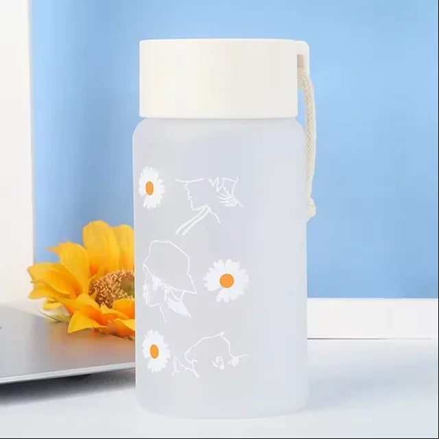 2L Portable Water Bottle Large Capacity Plastic Straw Water Cup Drink Bottle With Time Marker For Outdoor Sports Fitness