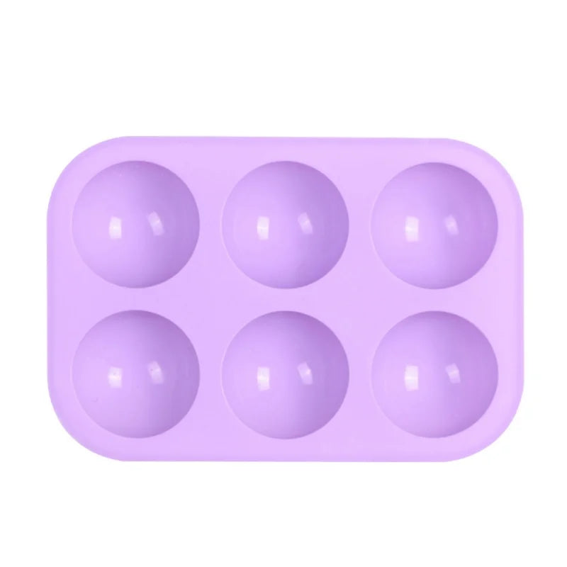 Semi Sphere Silicone Baking Mold for Baking 3D Bakeware Chocolate Half Ball Sphere Mold Cupcake Pan Cake DIY Muffin Kitchen Tool