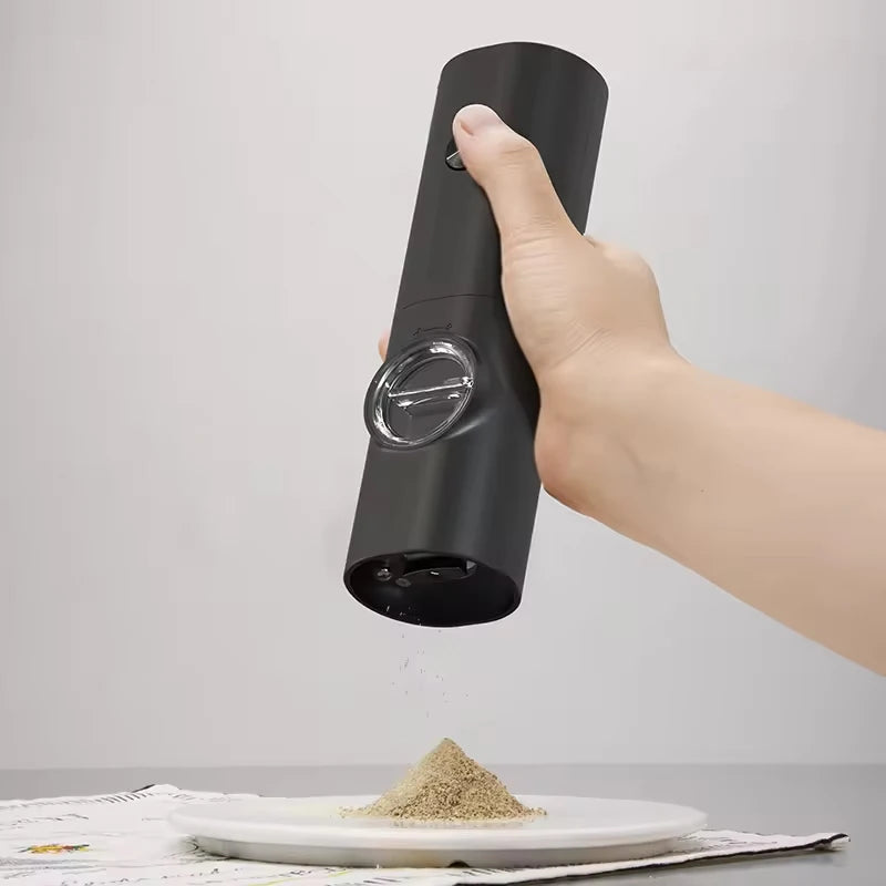 Electric Automatic Salt and Pepper Grinder Set with Led Light Grinder Set Spice Mill Adjustable Spices Grinder Kitchen Tools